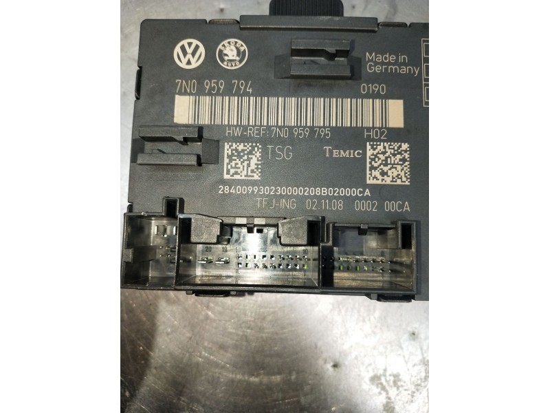 Recambio de modulo electronico para skoda suberb (3t4) ambition referencia OEM IAM 7N0959794 7N0959795 08