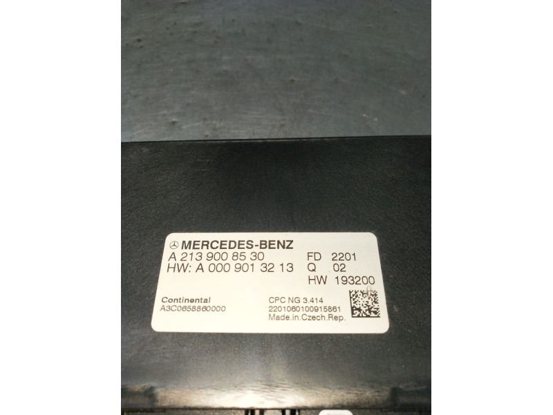 Recambio de modulo electronico para mercedes-benz sprinter iii furgón fwd referencia OEM IAM A0009013213 A2139008530 A3C06588600