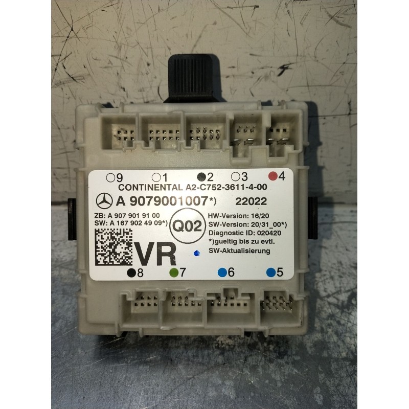 Recambio de modulo electronico para mercedes-benz sprinter iii furgón fwd referencia OEM IAM A9079001007 A9079019100 A1679024909