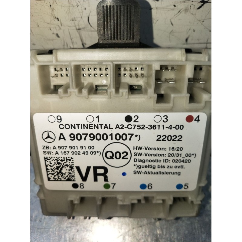 Recambio de modulo electronico para mercedes-benz sprinter iii furgón fwd referencia OEM IAM A9079001007 A9079019100 A1679024909