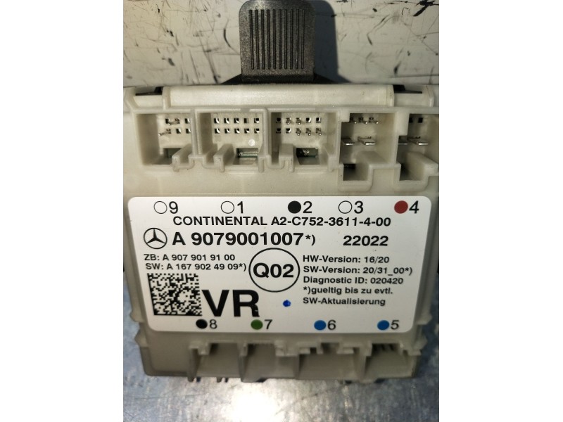Recambio de modulo electronico para mercedes-benz sprinter iii furgón fwd referencia OEM IAM A9079001007 A9079019100 A1679024909