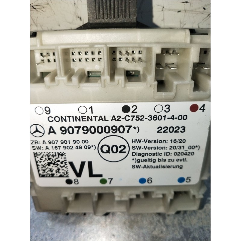 Recambio de modulo electronico para mercedes-benz sprinter iii furgón fwd referencia OEM IAM A9079000907 A9079019000 A1679024909