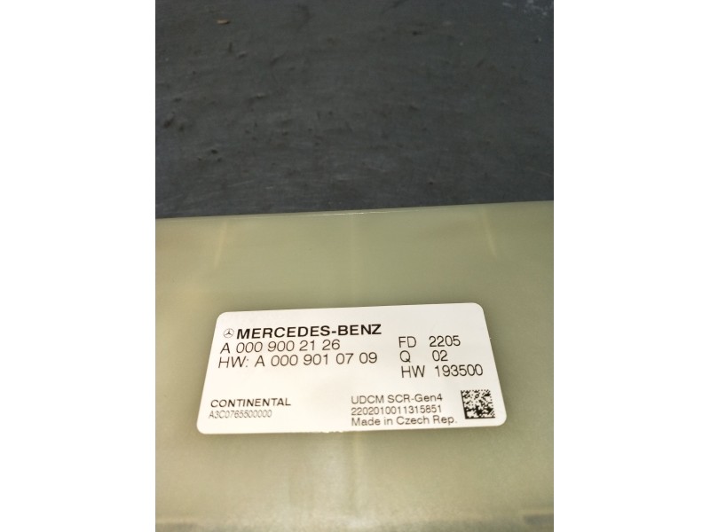 Recambio de modulo electronico para mercedes-benz sprinter iii furgón fwd referencia OEM IAM A0009002126 A0009010709 22 A3C07655