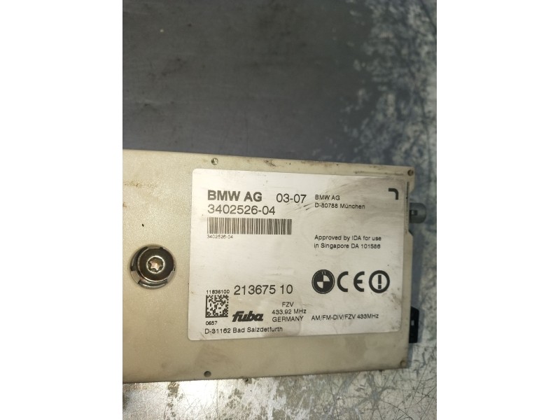 Recambio de modulo electronico para bmw x3 (e83) 3.0 d referencia OEM IAM 340252604 21367510 E83/2006