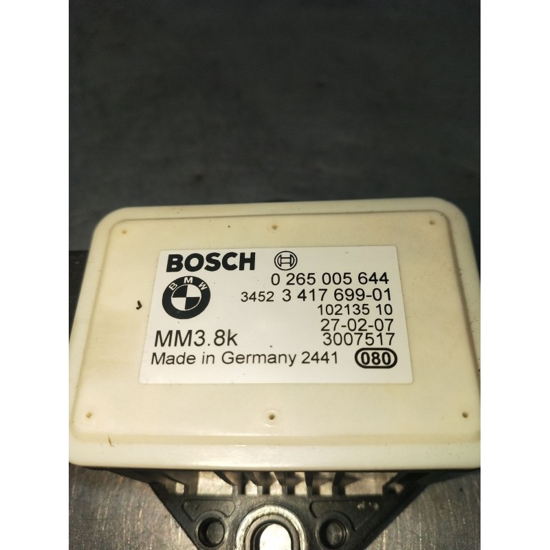 Recambio de modulo electronico para bmw x3 (e83) 3.0 d referencia OEM IAM 0265005644 341769901 SENSOR DE ACELERACION E83/2006