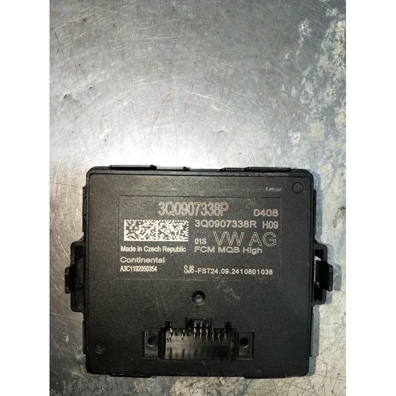 Recambio de modulo electronico para audi a1 sportback (gba) 25 tfsi referencia OEM IAM 3Q0907338P A3C1192050354 3Q0907338R 2020