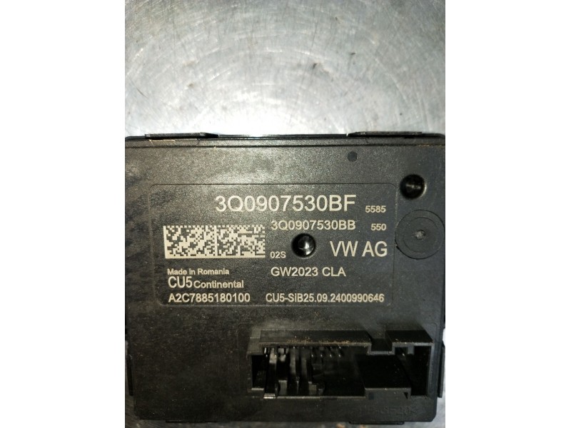 Recambio de modulo electronico para audi a1 sportback (gba) 25 tfsi referencia OEM IAM 3Q0907530BF A2C7885180100 2020