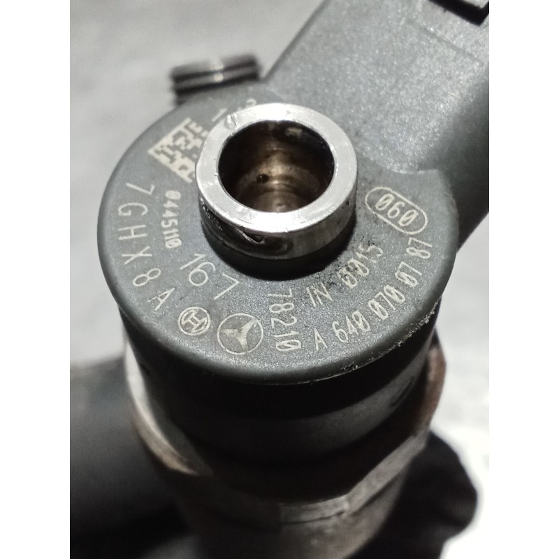 Recambio de inyector para mercedes-benz clase a (w169) a 180 cdi (169.007, 169.307) referencia OEM IAM 0445110167 A6100700787 W1