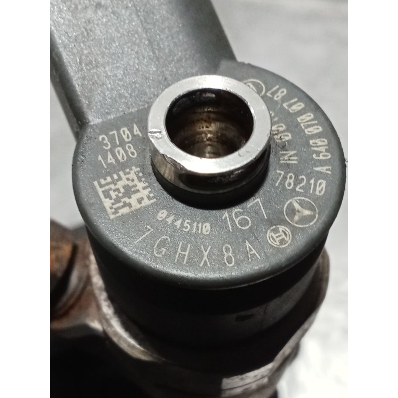 Recambio de inyector para mercedes-benz clase a (w169) a 180 cdi (169.007, 169.307) referencia OEM IAM 0445110167 A6100700787 W1