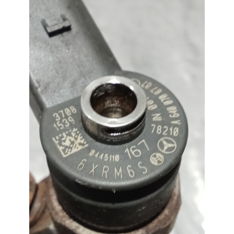 Recambio de inyector para mercedes-benz clase a (w169) a 180 cdi (169.007, 169.307) referencia OEM IAM 0445110167 A6100700787 W1
