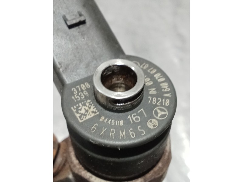 Recambio de inyector para mercedes-benz clase a (w169) a 180 cdi (169.007, 169.307) referencia OEM IAM 0445110167 A6100700787 W1