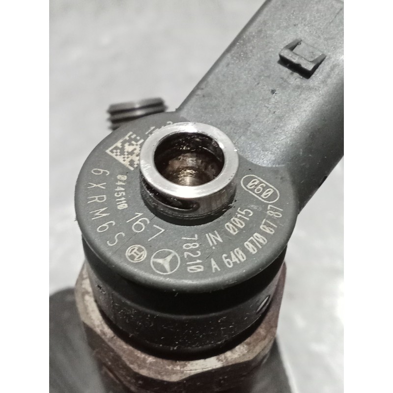 Recambio de inyector para mercedes-benz clase a (w169) a 180 cdi (169.007, 169.307) referencia OEM IAM 0445110167 A6100700787 W1