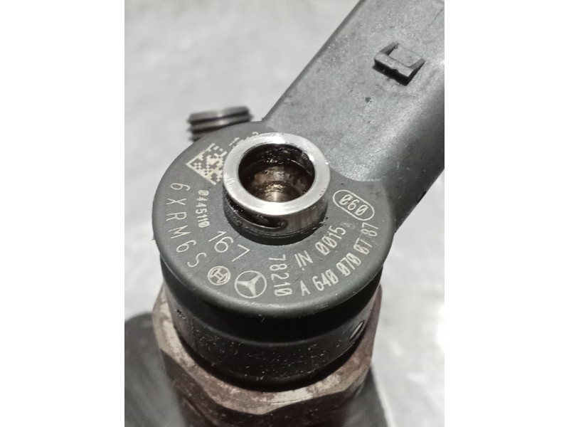 Recambio de inyector para mercedes-benz clase a (w169) a 180 cdi (169.007, 169.307) referencia OEM IAM 0445110167 A6100700787 W1