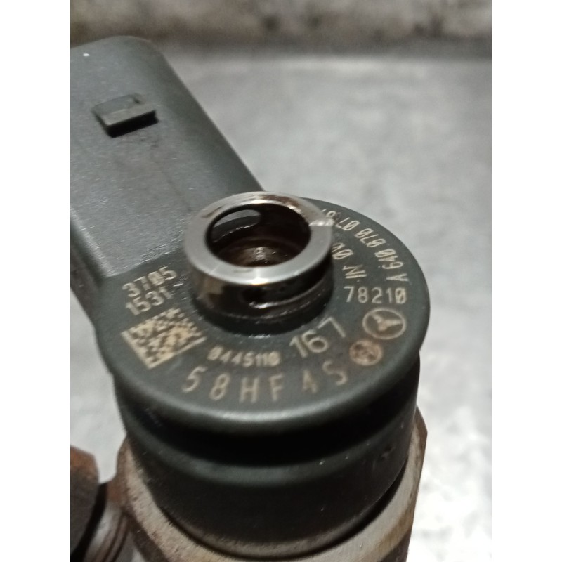 Recambio de inyector para mercedes-benz clase a (w169) a 180 cdi (169.007, 169.307) referencia OEM IAM 0445110167 A6100700787 W1