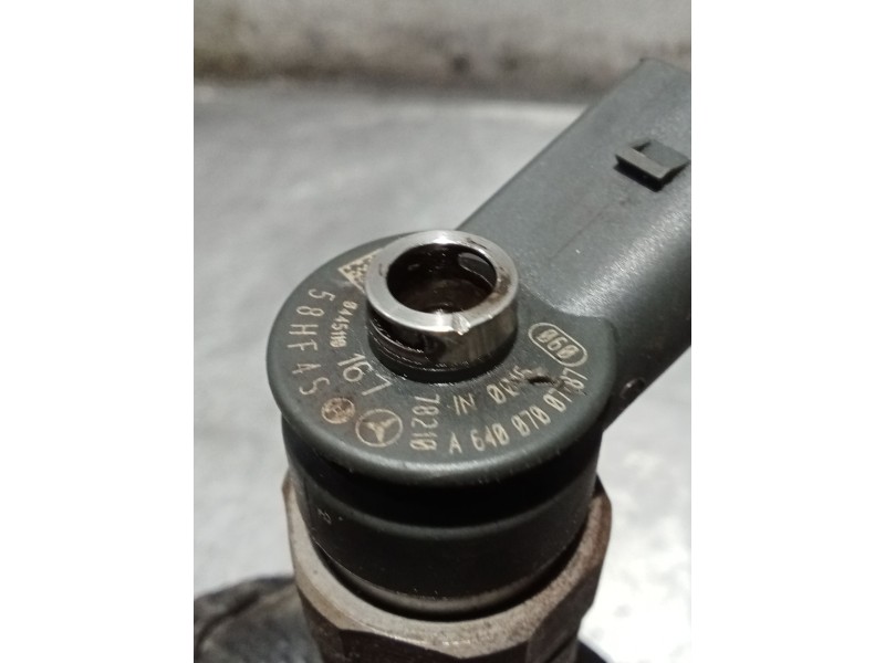 Recambio de inyector para mercedes-benz clase a (w169) a 180 cdi (169.007, 169.307) referencia OEM IAM 0445110167 A6100700787 W1