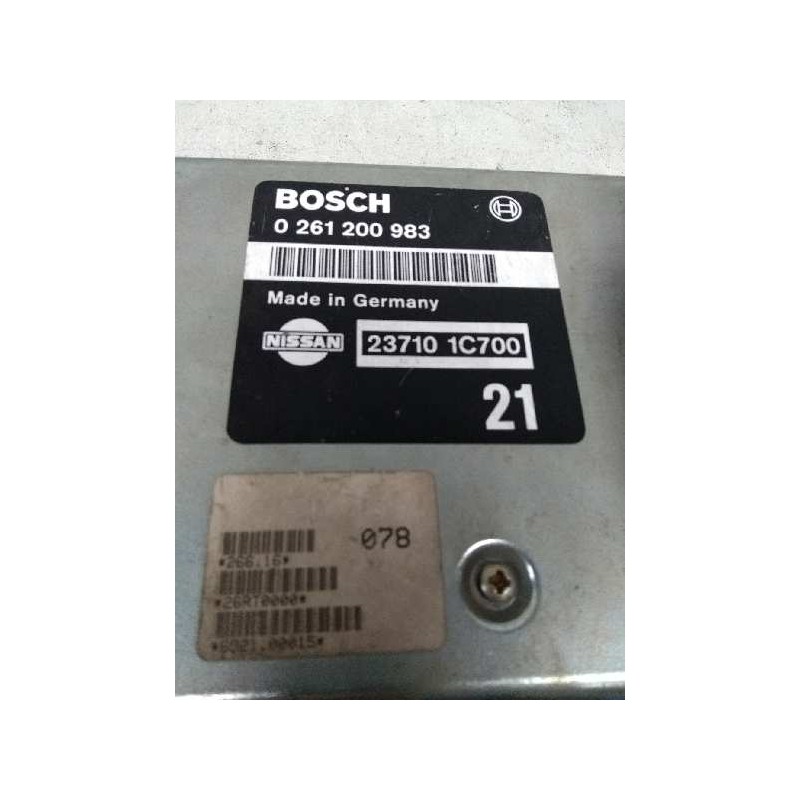 Recambio de centralita motor uce para nissan primera berl./familiar (p10/w10) referencia OEM IAM 0261200983 237101C700 21