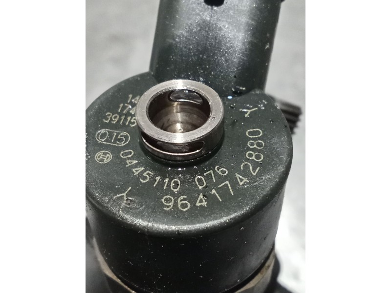 Recambio de inyector para peugeot 206 sw (2e/k) 2.0 hdi referencia OEM IAM 0445110076 9641742880 BOSCH 02