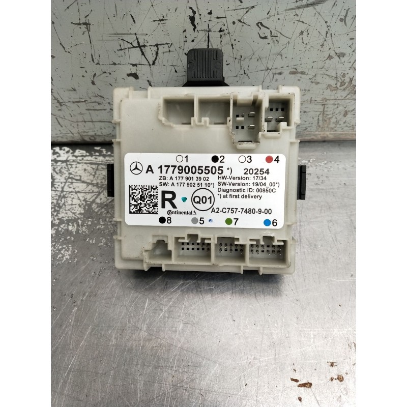 Recambio de modulo electronico para mercedes-benz gla (h247) gla 200 d (247.712) referencia OEM IAM A1779005505 A2C7577480900 A1