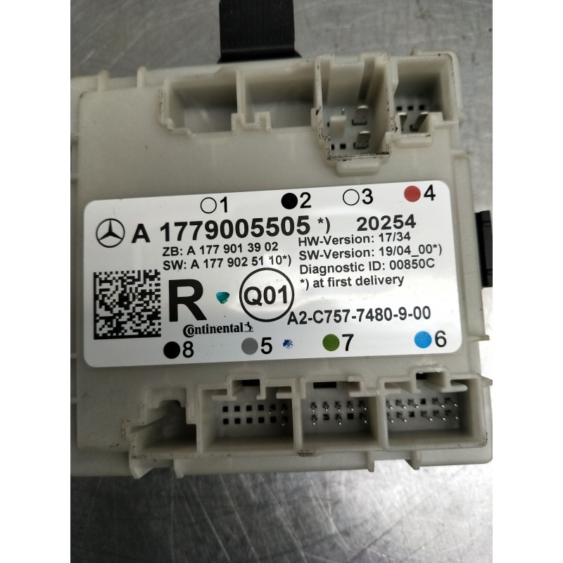 Recambio de modulo electronico para mercedes-benz gla (h247) gla 200 d (247.712) referencia OEM IAM A1779005505 A2C7577480900 A1