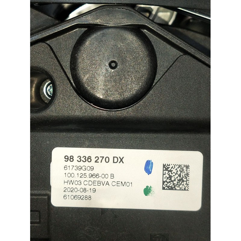 Recambio de modulo electronico para peugeot 3008 ii suv (mc_, mr_, mj_, m4_) 1.5 bluehdi 130 referencia OEM IAM 98336270DX 61739