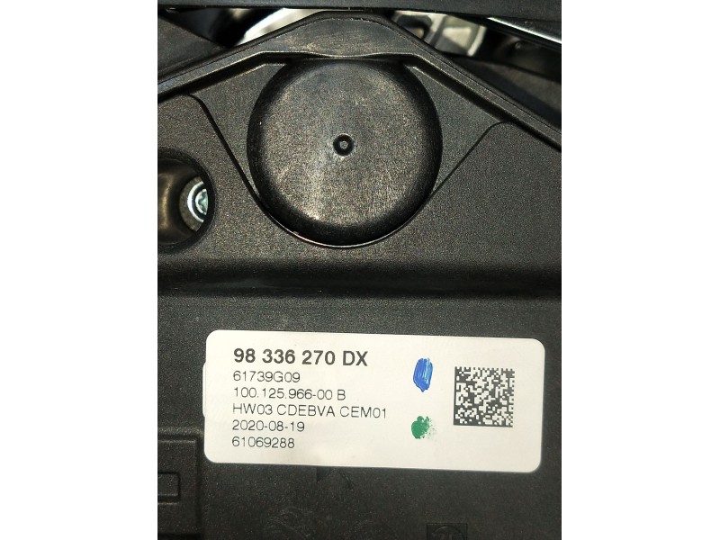 Recambio de modulo electronico para peugeot 3008 ii suv (mc_, mr_, mj_, m4_) 1.5 bluehdi 130 referencia OEM IAM 98336270DX 61739