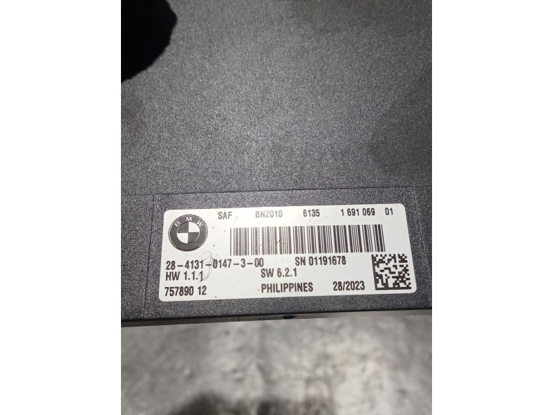 Recambio de modulo electronico para bmw f (801cc - ) f 900 xr (4r90) referencia OEM IAM 2841310147300 75789012 169106901 CENTRAL