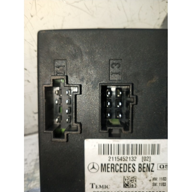 Recambio de modulo electronico para mercedes-benz clase e (w211) berlina e 320 cdi (211.026) referencia OEM IAM 2115452132 A5203