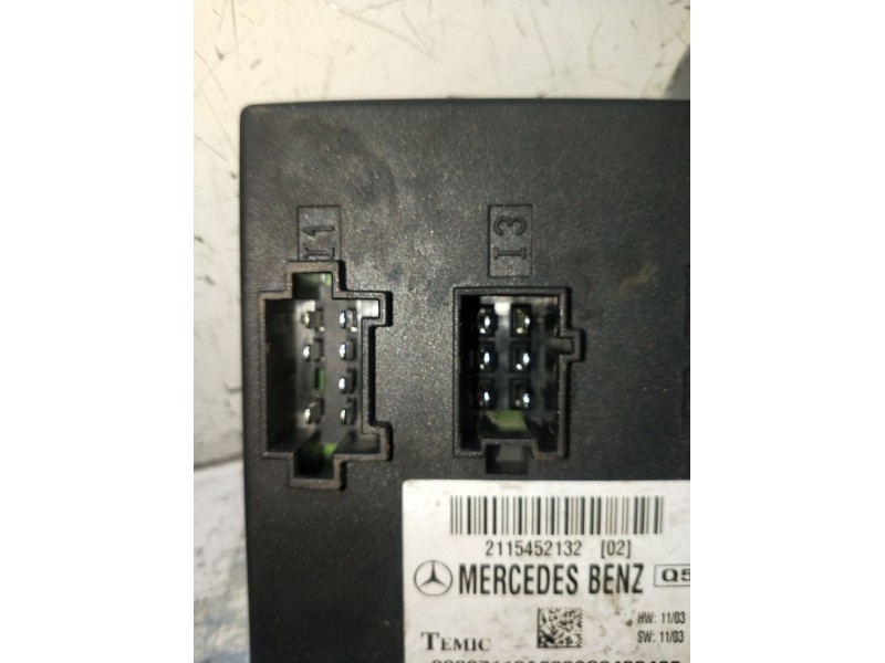 Recambio de modulo electronico para mercedes-benz clase e (w211) berlina e 320 cdi (211.026) referencia OEM IAM 2115452132 A5203