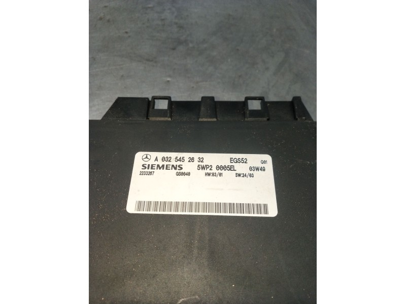 Recambio de modulo electronico para mercedes-benz clase e (w211) berlina e 320 cdi (211.026) referencia OEM IAM A0325452632 5WP2