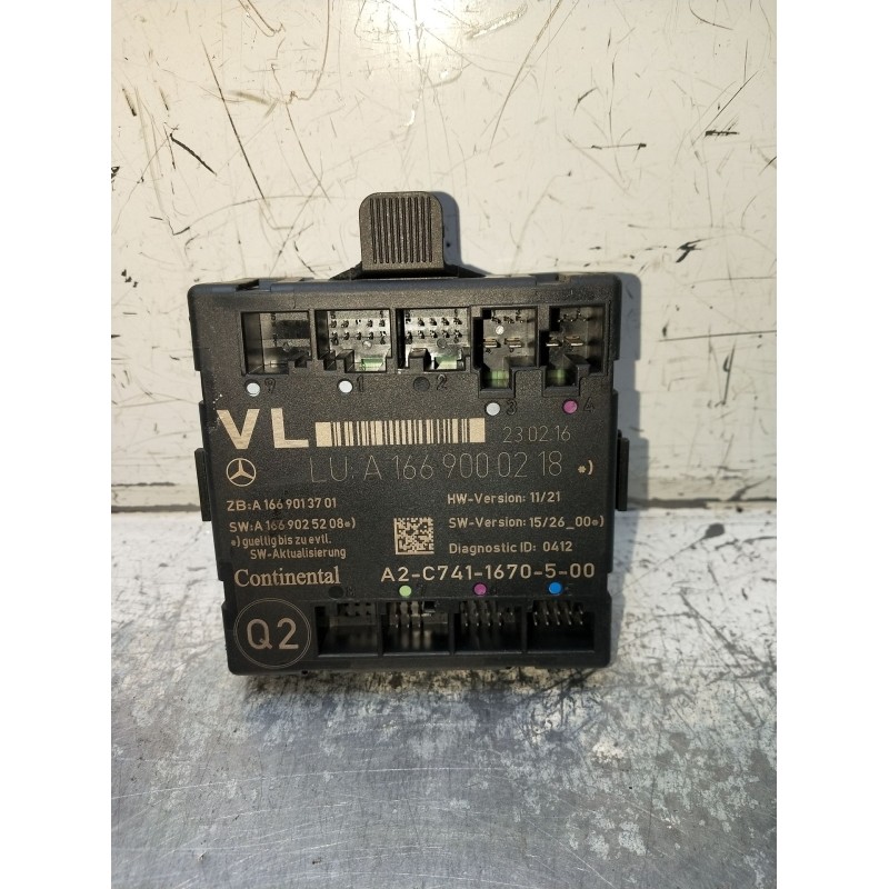 Recambio de modulo electronico para mercedes-benz clase cla (w117) shooting brake referencia OEM IAM A1669000218 A1669013701 A16