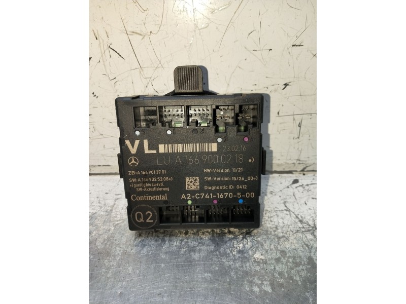 Recambio de modulo electronico para mercedes-benz clase cla (w117) shooting brake referencia OEM IAM A1669000218 A1669013701 A16