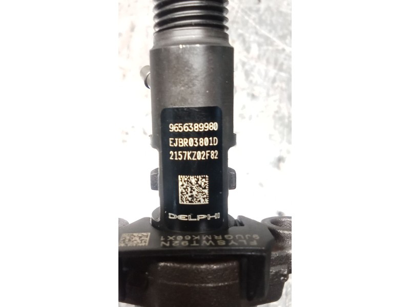 Recambio de inyector para peugeot 407 sw (6e_, 6d_) 2.0 hdi 135 referencia OEM IAM 9656389980 EJBR03801D DELPHI