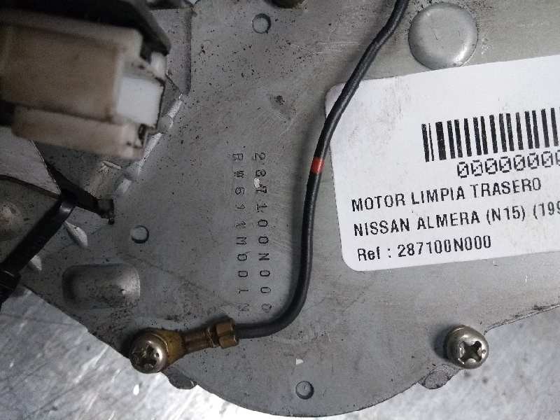 Recambio de motor limpia trasero para nissan almera (n15) 2.0 diesel referencia OEM IAM 287100N000 BW511M0013 