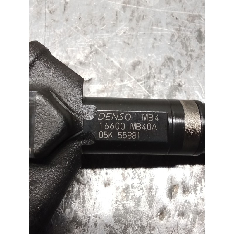 Recambio de inyector para nissan cabstar (f24m, f24w) 35.13 dci, 45.13 dci 2.5 (f24m) referencia OEM IAM 16600MB40A DENSO 06
