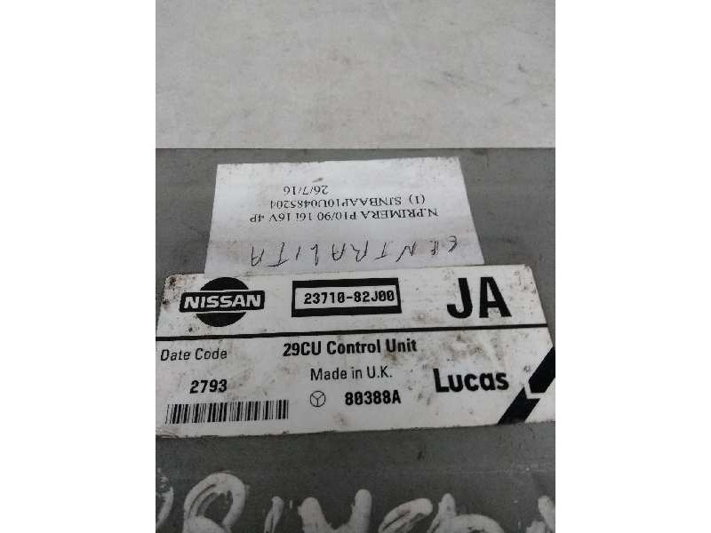 Recambio de centralita motor uce para nissan primera berl./familiar (p10/w10) 1.6 16v cat referencia OEM IAM 2371082J00 80388A J