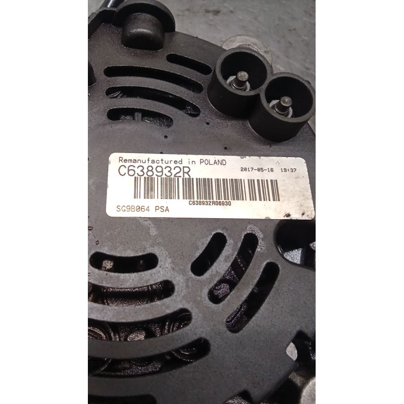 Recambio de alternador para citroën c15 furgoneta/monovolumen (vd_) 1.9 d referencia OEM IAM C638932R SG9B064 