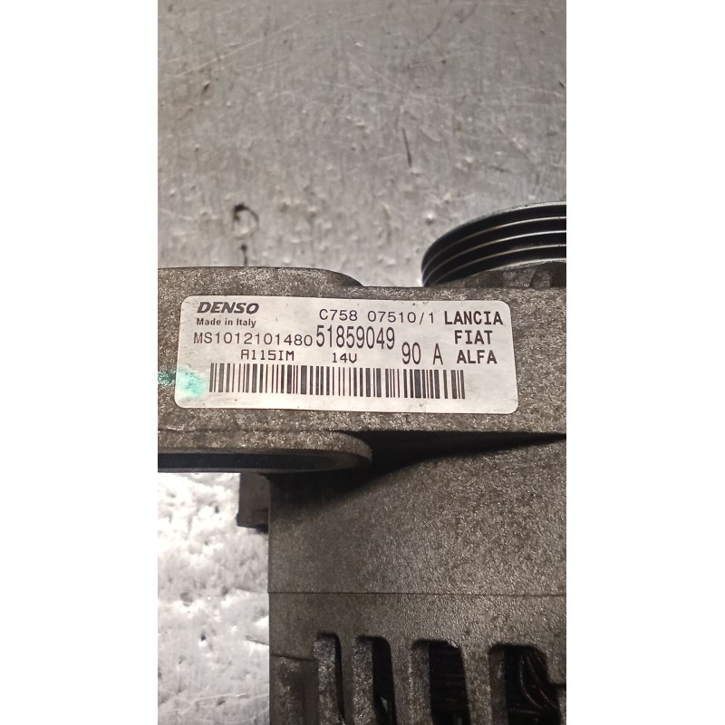Recambio de alternador para fiat seicento / 600 (187_) 1.1 (187axb, 187axb1a, 187axc1a02) referencia OEM IAM 51859049 90A 05