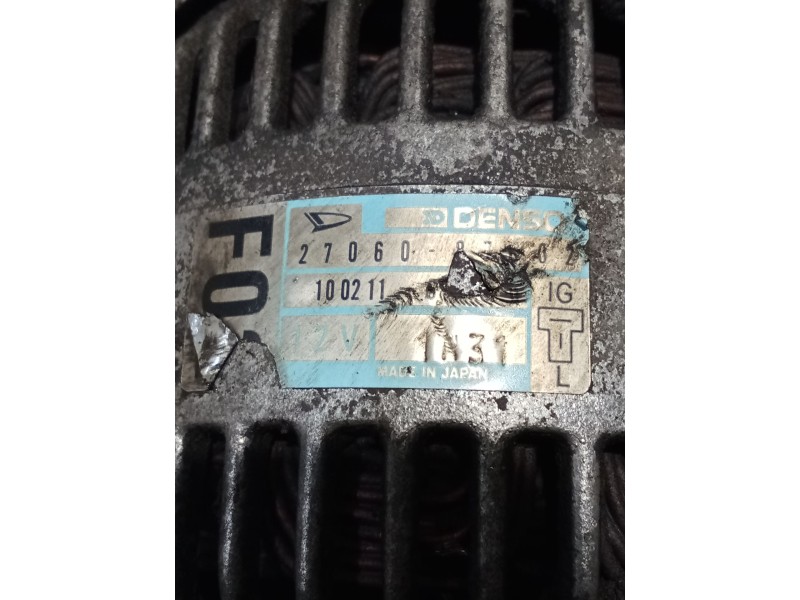 Recambio de alternador para daihatsu feroza 1.6 referencia OEM IAM 27060  