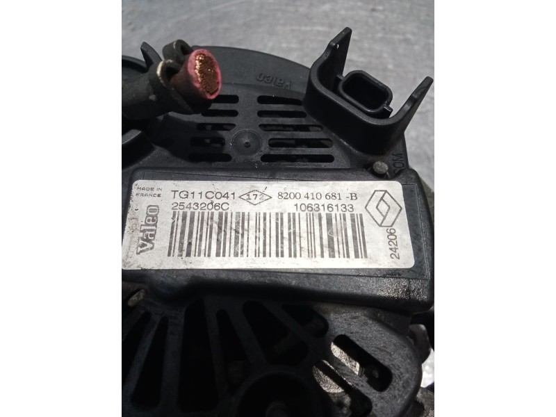 Recambio de alternador para renault grand scénic ii (jm0/1_) 1.5 dci (jm1e) referencia OEM IAM 8200410681B 2543206C 
