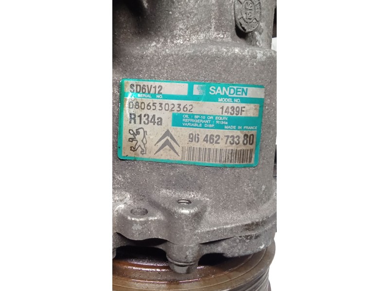 Recambio de compresor aire acondicionado para citroën c3 i (fc_, fn_) 1.4 hdi referencia OEM IAM 9646273380 1439F 02