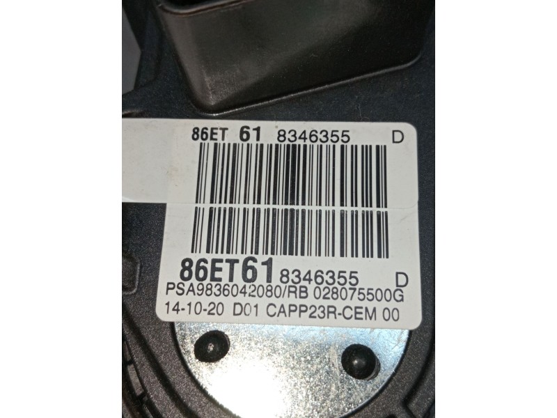 Recambio de potenciometro pedal para citroën c5 aircross (ac_, aj_, ar_, a4_) 1.5 bluehdi 130 (acyhzj, acyhzr) referencia OEM IA