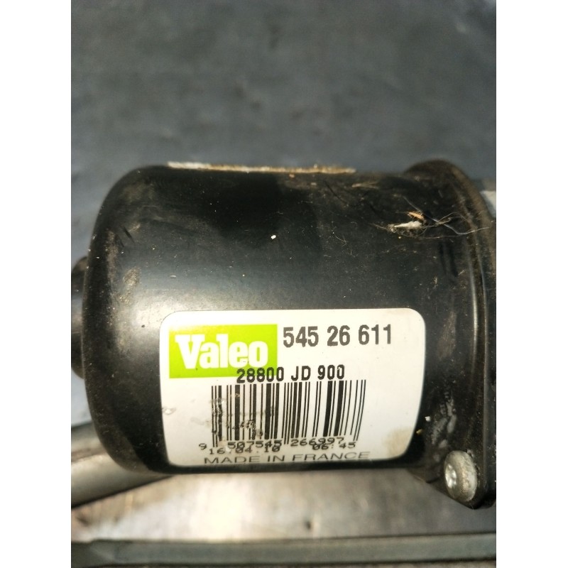 Recambio de motor limpia delantero para nissan qashqai i (j10, nj10) 1.5 dci referencia OEM IAM 54526611 28800JD900 2007