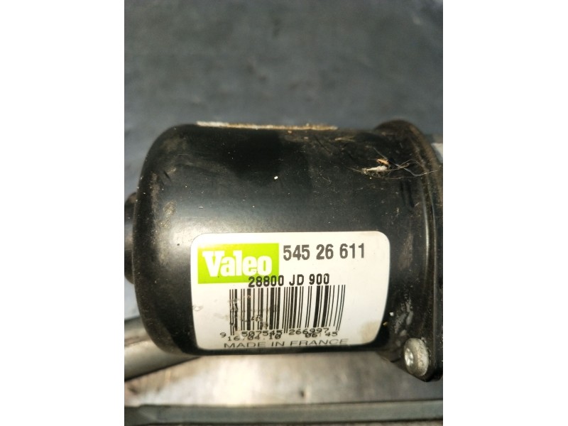 Recambio de motor limpia delantero para nissan qashqai i (j10, nj10) 1.5 dci referencia OEM IAM 54526611 28800JD900 2007