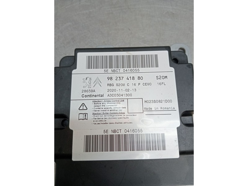 Recambio de centralita airbag para citroën c5 aircross (ac_, aj_, ar_, a4_) 1.5 bluehdi 130 (acyhzj, acyhzr) referencia OEM IAM 
