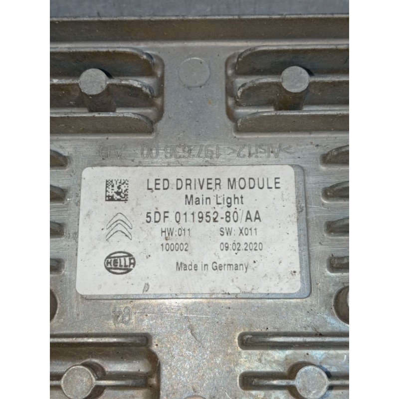 Recambio de centralita faros xenon para citroën c5 aircross (ac_, aj_, ar_, a4_) 1.5 bluehdi 130 (acyhzj, acyhzr) referencia OEM