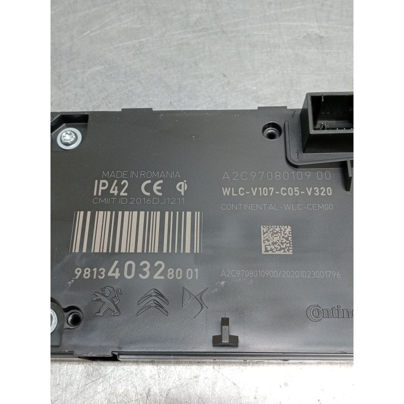 Recambio de modulo electronico para citroën c5 aircross (ac_, aj_, ar_, a4_) 1.5 bluehdi 130 (acyhzj, acyhzr) referencia OEM IAM