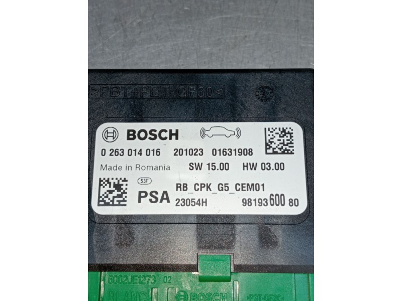 Recambio de modulo electronico para citroën c5 aircross (ac_, aj_, ar_, a4_) 1.5 bluehdi 130 (acyhzj, acyhzr) referencia OEM IAM