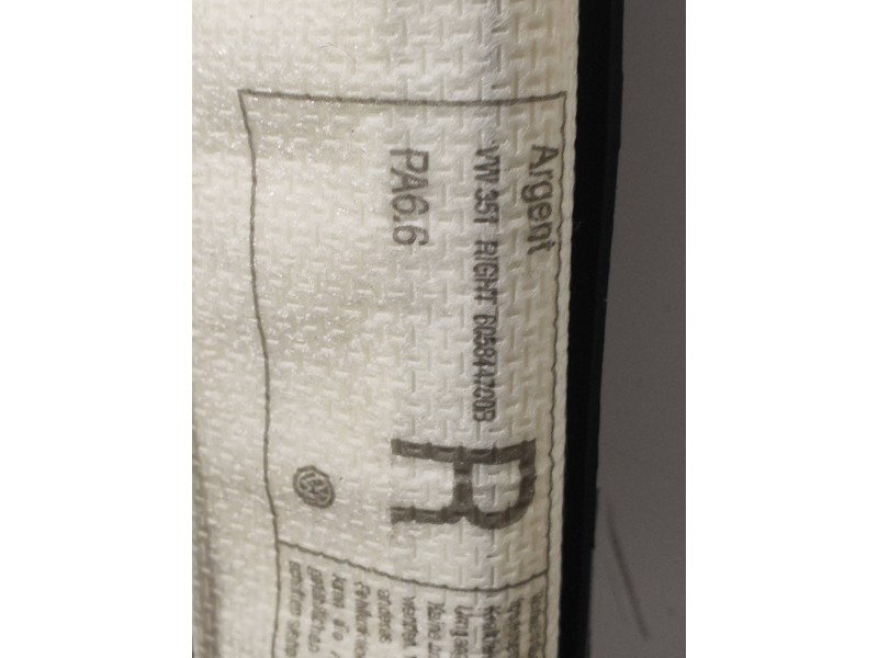 Recambio de airbag cortina delantero derecho para volkswagen jetta (1k2) advance referencia OEM IAM 605844700B  