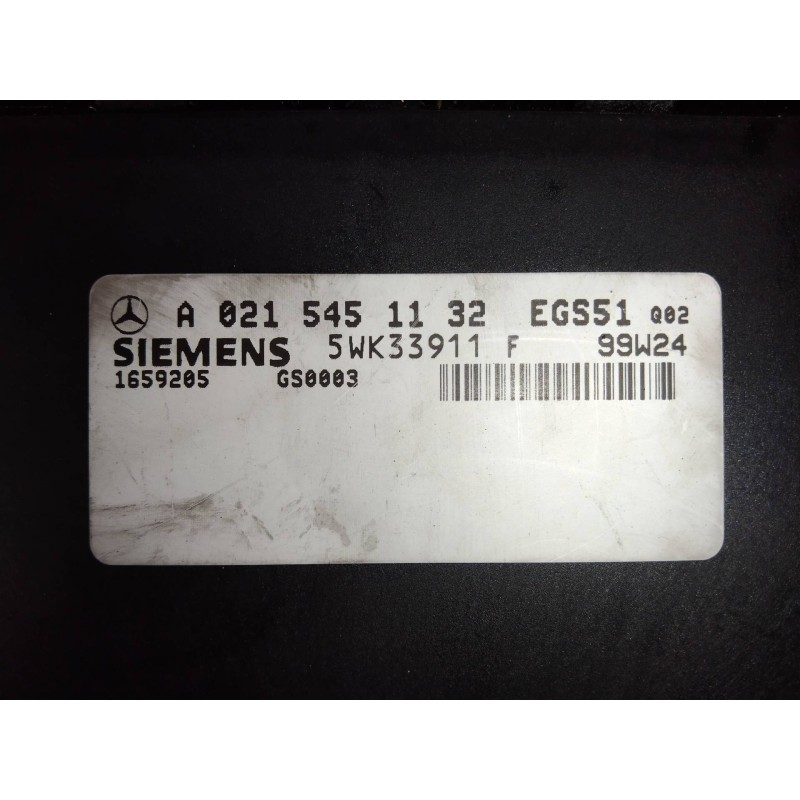 Recambio de centralita cambio automatico para mercedes clase e (w210) berlina diesel 300 turbodiesel (210.025) referencia OEM IA