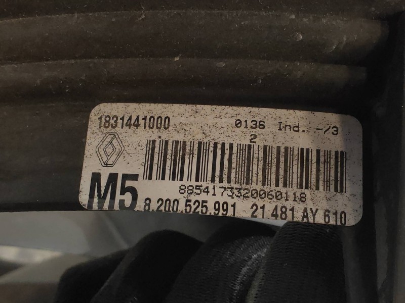 Recambio de electroventilador para renault clio iii 1.4 16v referencia OEM IAM 8200525991 1831441000 1831442016 1831717016